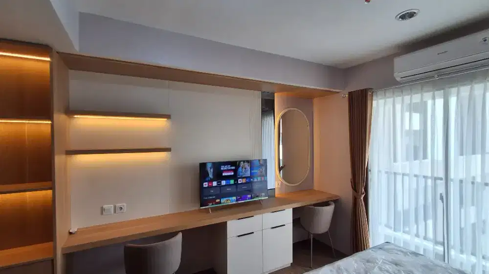 Apartemen Anwa Residence Bintaro Sewakan Studio Baru Bagus FullFurnish