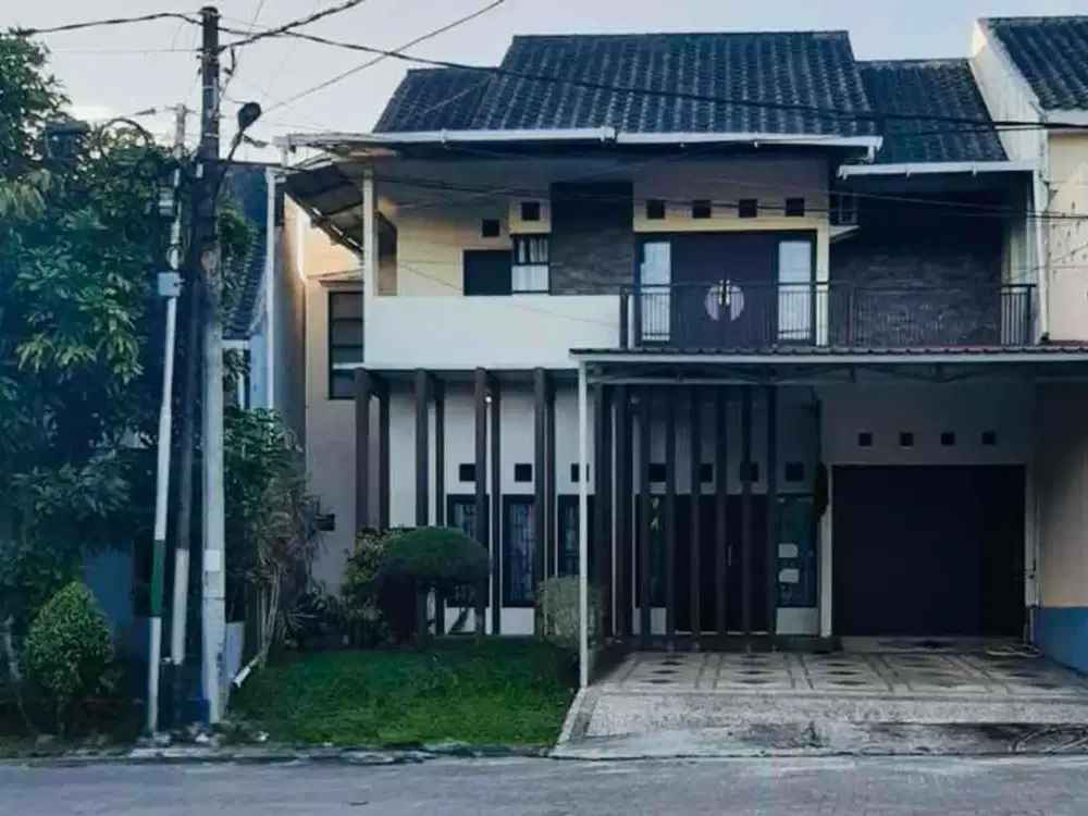 Dijual Rumah Semi Furnish di WIKA Balikpapan dekat masjid