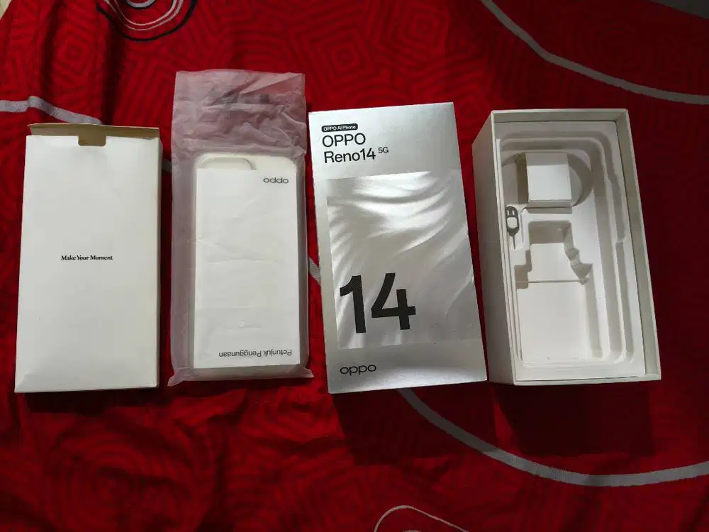 Oppo reno 14 5G 12/256gb Fullset murah