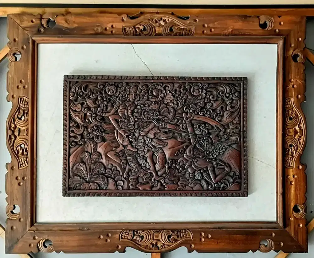 Ukiran Bali Vintage - Ramayan