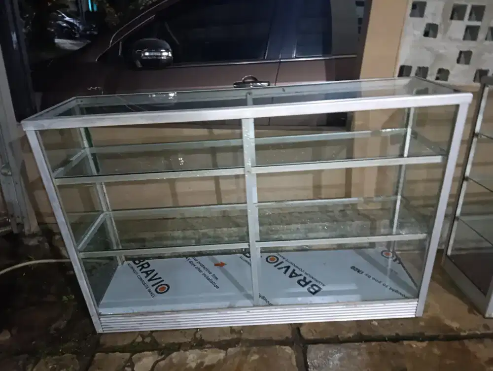 Jual Etalase sembako second 1,5 cm, Lok Cinangka kp bulak, Depok