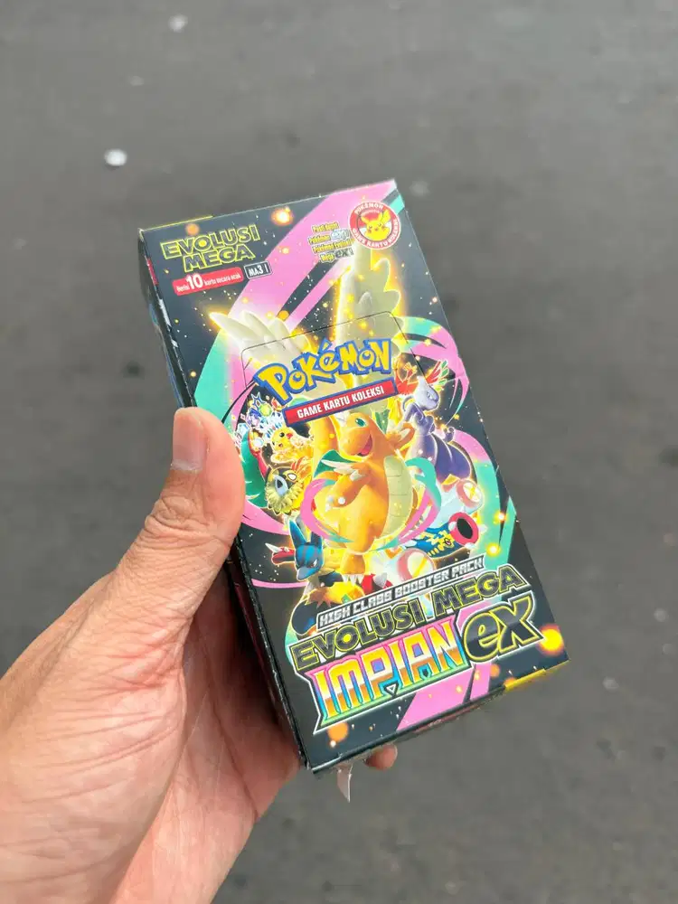 Pokemon MA3 High Class Evolusi Mega Impian EX BOX TCG Indonesia kartu