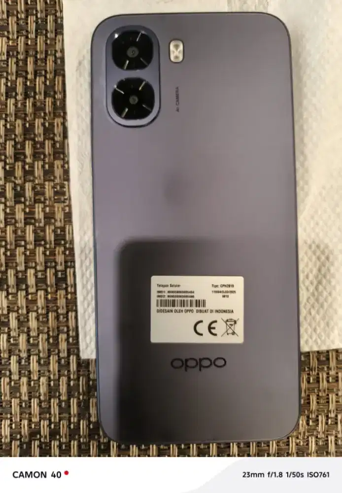 Oppo A6x baru pakai 2 bulan