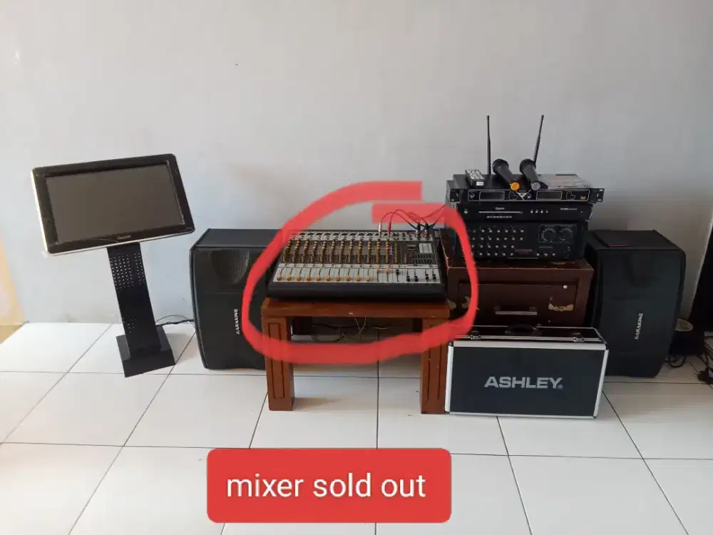 Borong / Satuan Audio Sound Sistem fullset