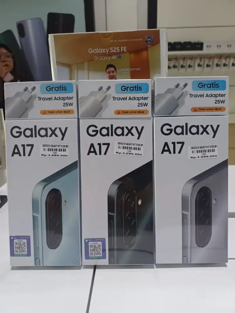 New samsung a17 ram 8/128gb atlantis dahsyay