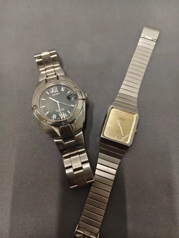 Jam tangan seiko kondisi ada minus
