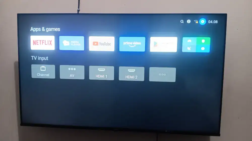 Tv android xiomi 43 inch