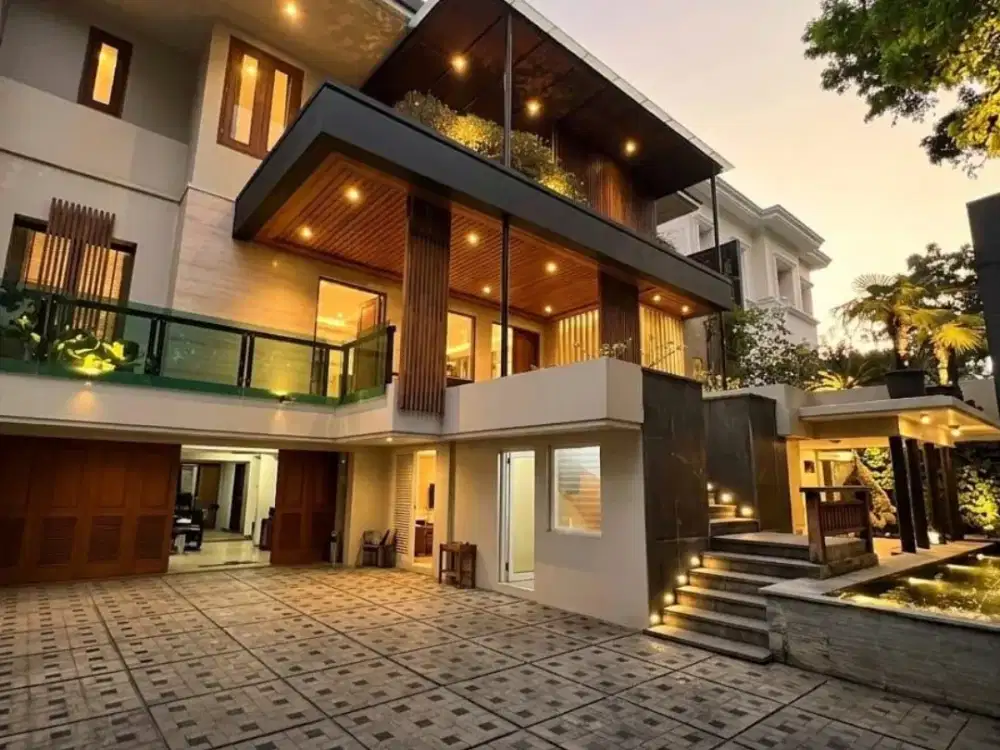FOR SALE PONDOK INDAH  RUMAH MEWAH SIAP HUNI DEKAT BUKIT GOLF