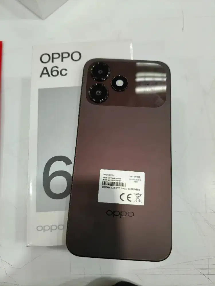 Oppo A6c Ram 4+8/64 Garansi resmi