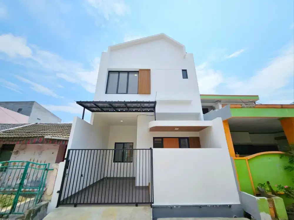 Rumah Siap Huni 2 Lantai di Pondok Ungu Permai Bekasi, 3 Kamar Tidur, SHM
