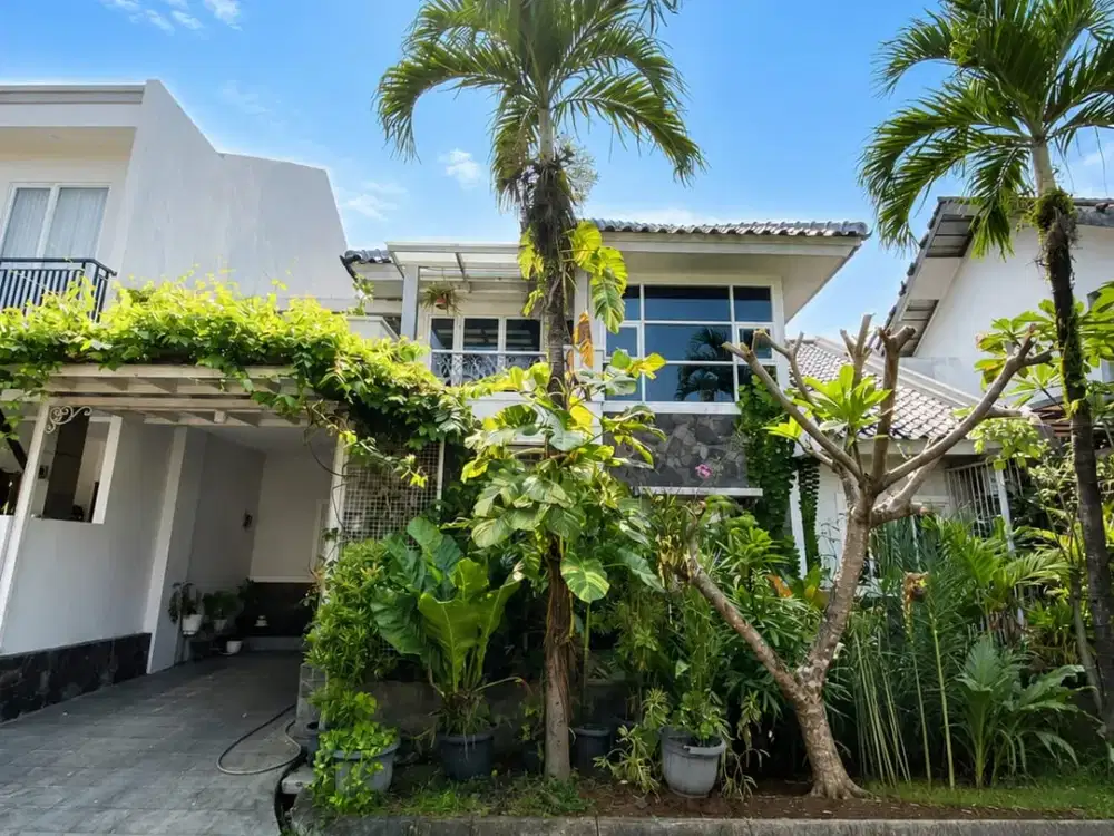 Dijual Rumah Hadap Barat Dalam Cluster Bintaro Jaya Tangsel GB-18502