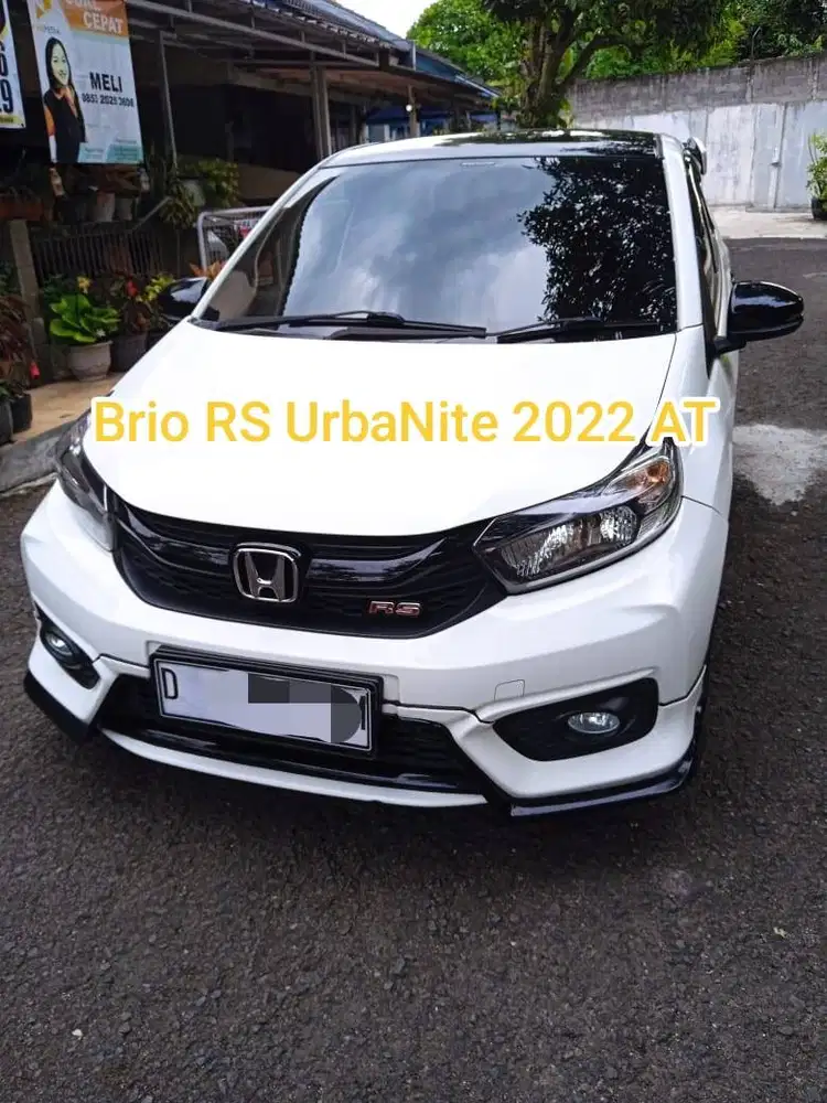 Honda Brio RS UrbaNite 2022 AT istimewa