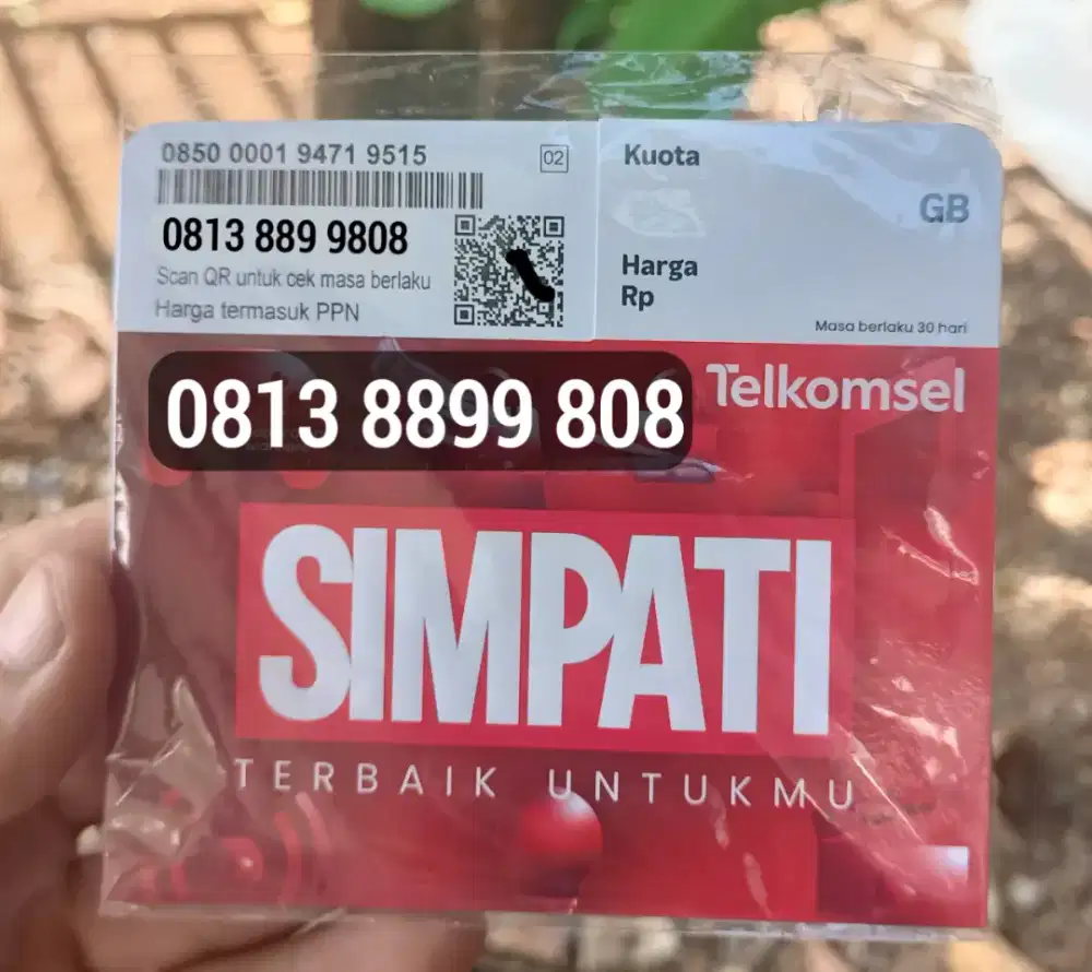 Kartu Perdana Telkomsel Simpati 11 Digit Nomor cantik