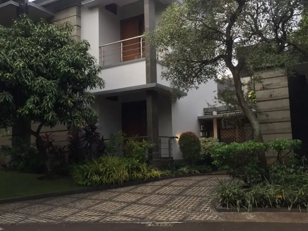 Dijual Rumah Mewah Super Luas Ada Swimming Pool Dalam Cluster Lokasi Strategis Dekat Lotte Mart Bintaro di Bintaro Tangsel Wm-11512