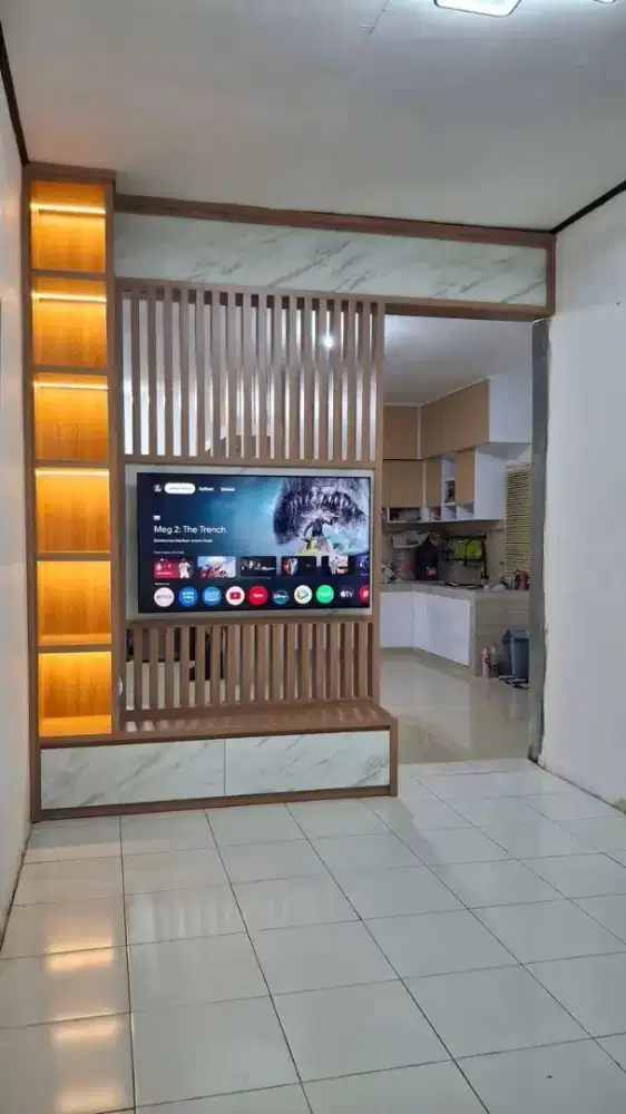 sekat partisi minimalis.sudut ruang yang indah & segar