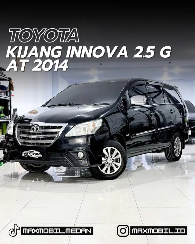 [ODO 115RB‼️] TOYOTA KIJANG INNOVA 2.5 G AT 2014 pemakaian 2015