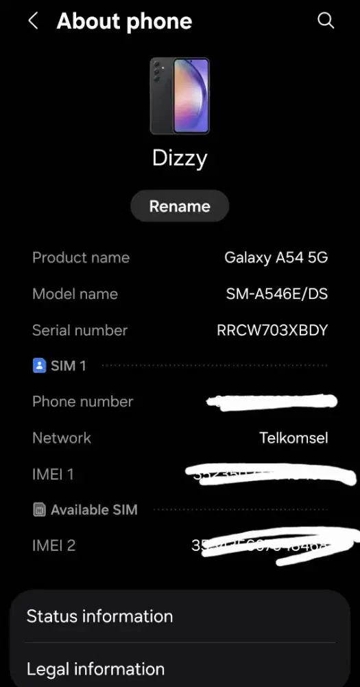 Samsung a54 5G 8/128