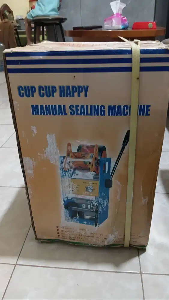 Di jual mesin cup sealer,masih baru dus masih segel