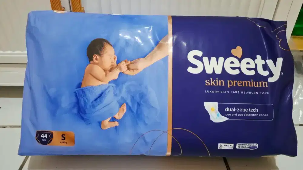 Pampers Sweety Skin Premium uk. S
