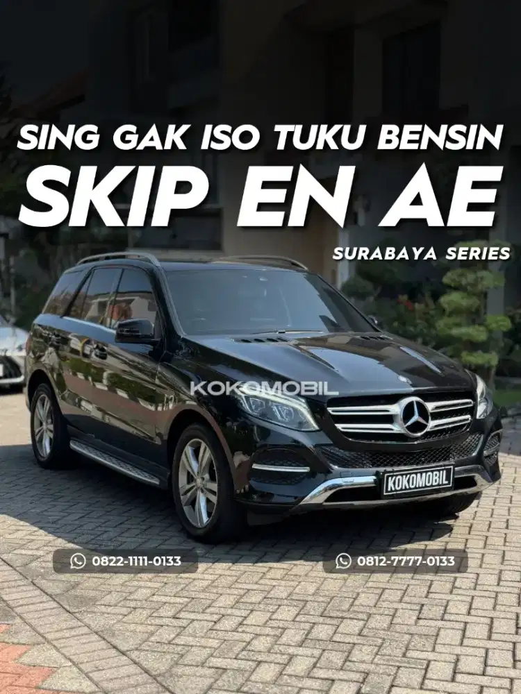 MERCEDES BENZ GLE400 2016