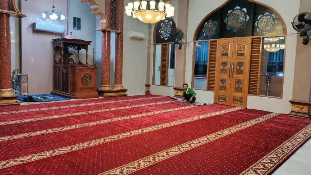 Karpet Masjid Premium Kota Solo – Nyaman, Mewah & Harga Bersahabat