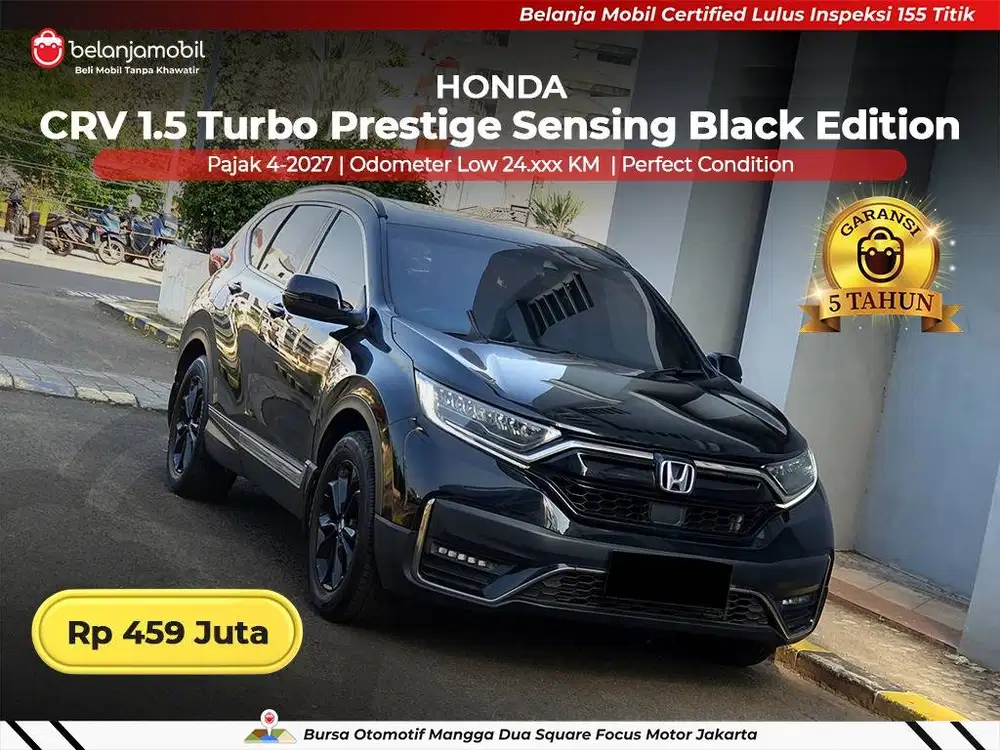 [ LOW KM ] Honda CRV CR-V CR V Turbo Prestige Black Edition 2023/2024