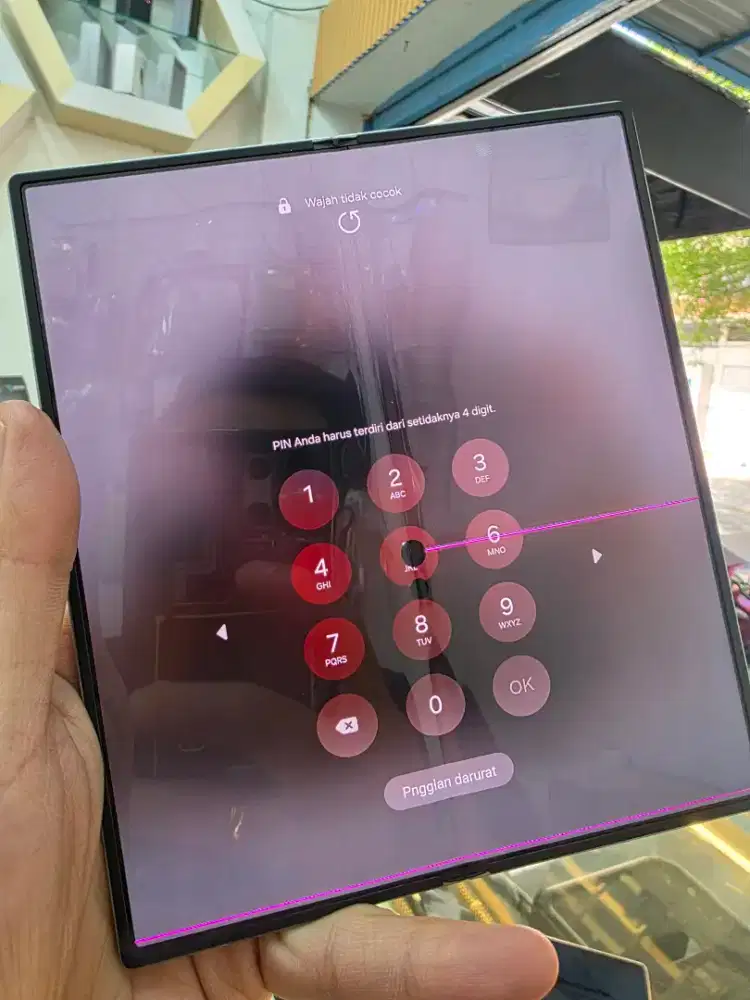 Samsung fold 6  minus sesuai gambar