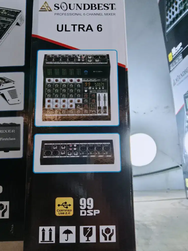 mixer AUDIO sounbest ultra 6 bisa dicredit