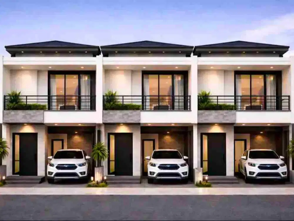 Rumah 2 lantai tapi harga 1 lantai di Circas Jakarta timur