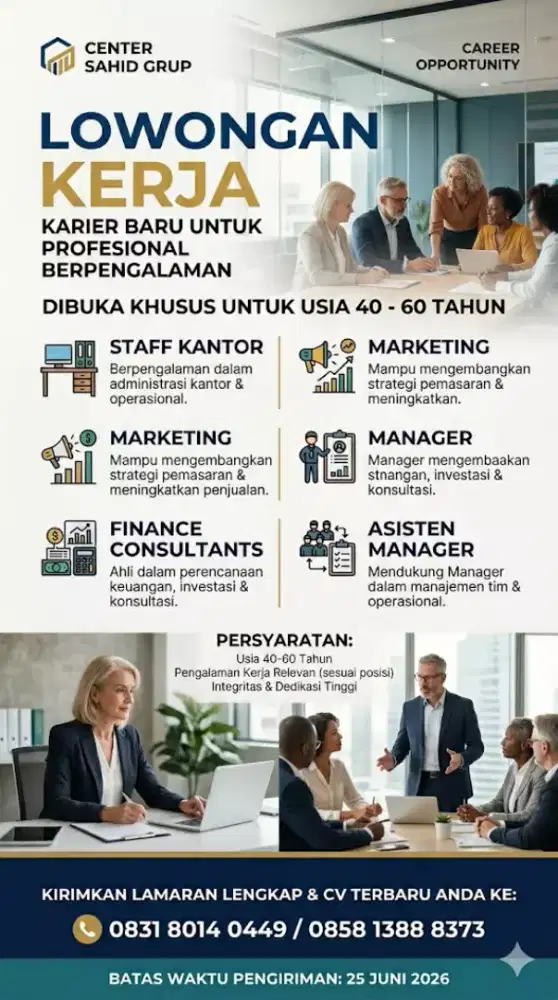 lowongan pekerjaan yg lebih profesional