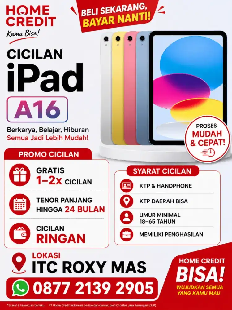 Promo cicilan iPad gen 11