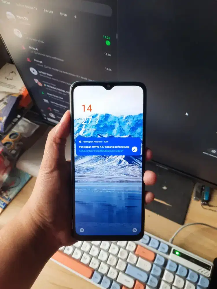 Oppo a17 4/64 batangan