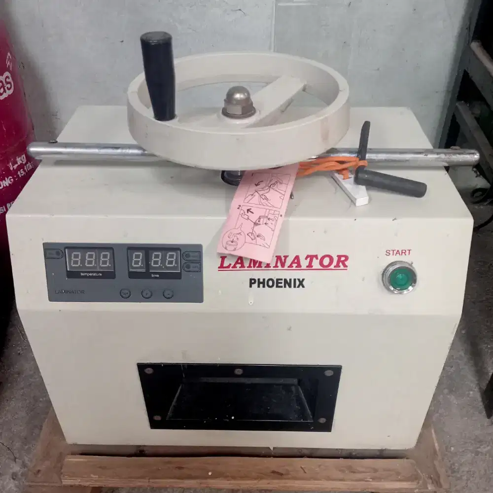 DIJUAL CEPAT MESIN PRESS LAMINATOR
