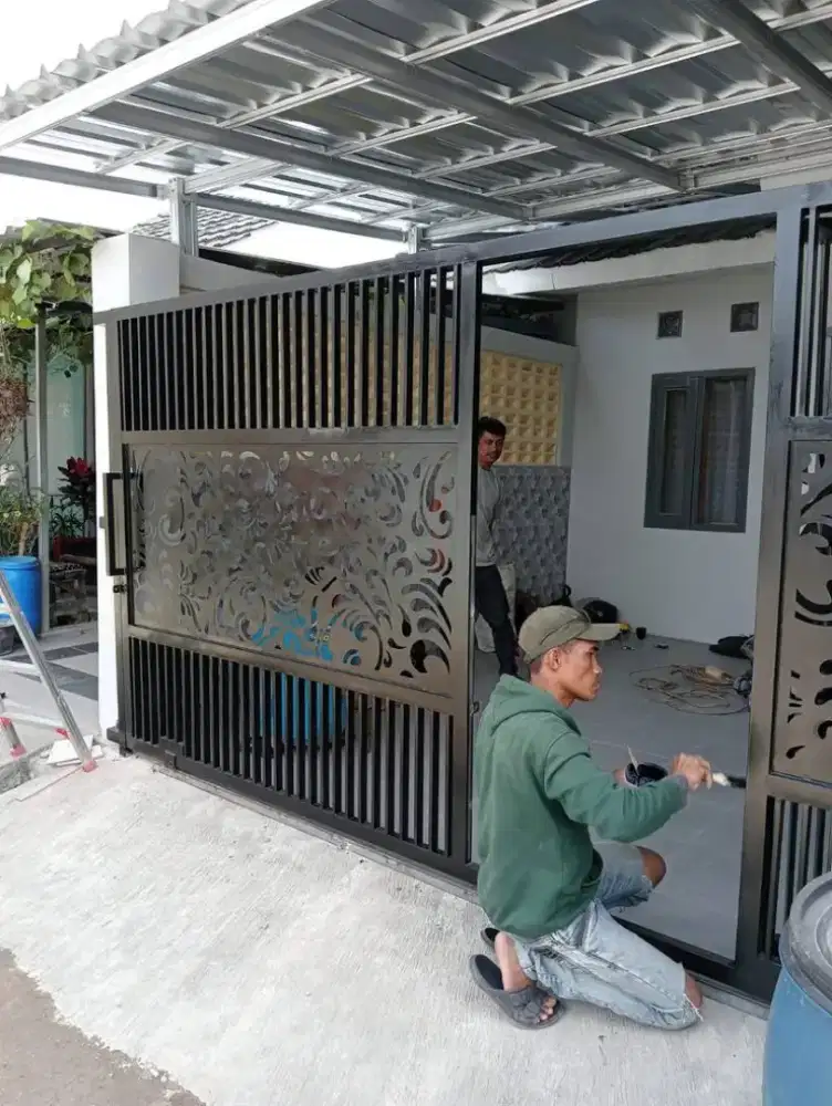 Tukang Las Panggilan Pagar Kanopi Teralis Service dan Bikin Baru