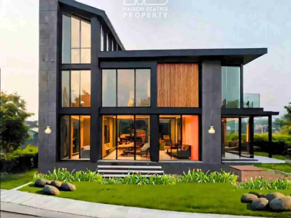 DIJUAL RUMAH HOEK SEDANG BANGUN, HADAP UTARA TIMUR CLUSTER PREMIUM, EMINENT BSD