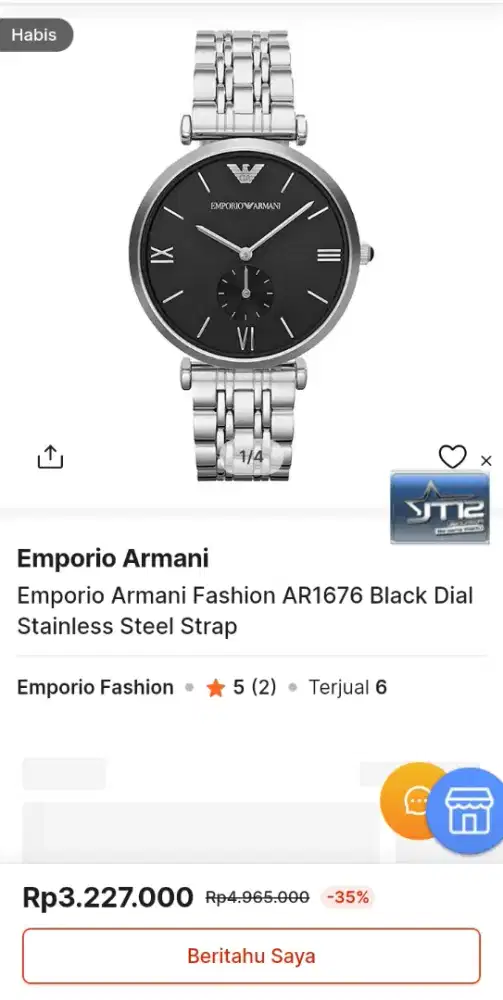 Jam tangan emporio armani