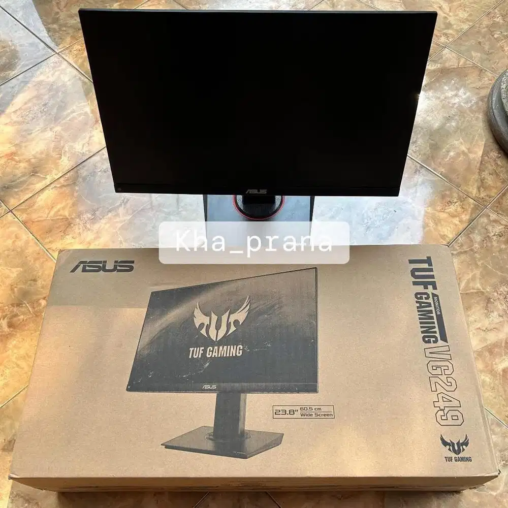 Monitor asus tuf 24 keyboard logitech G proX
