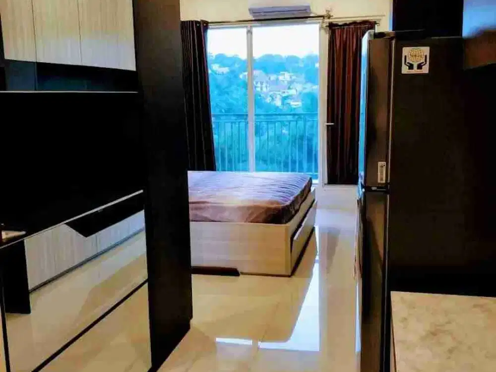 termurah! apartemen galeri ciumbuleuit 3 studio furnish bandung utara