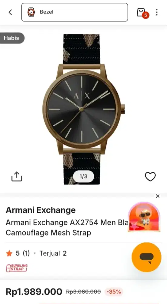 Jam tangan AX Armani