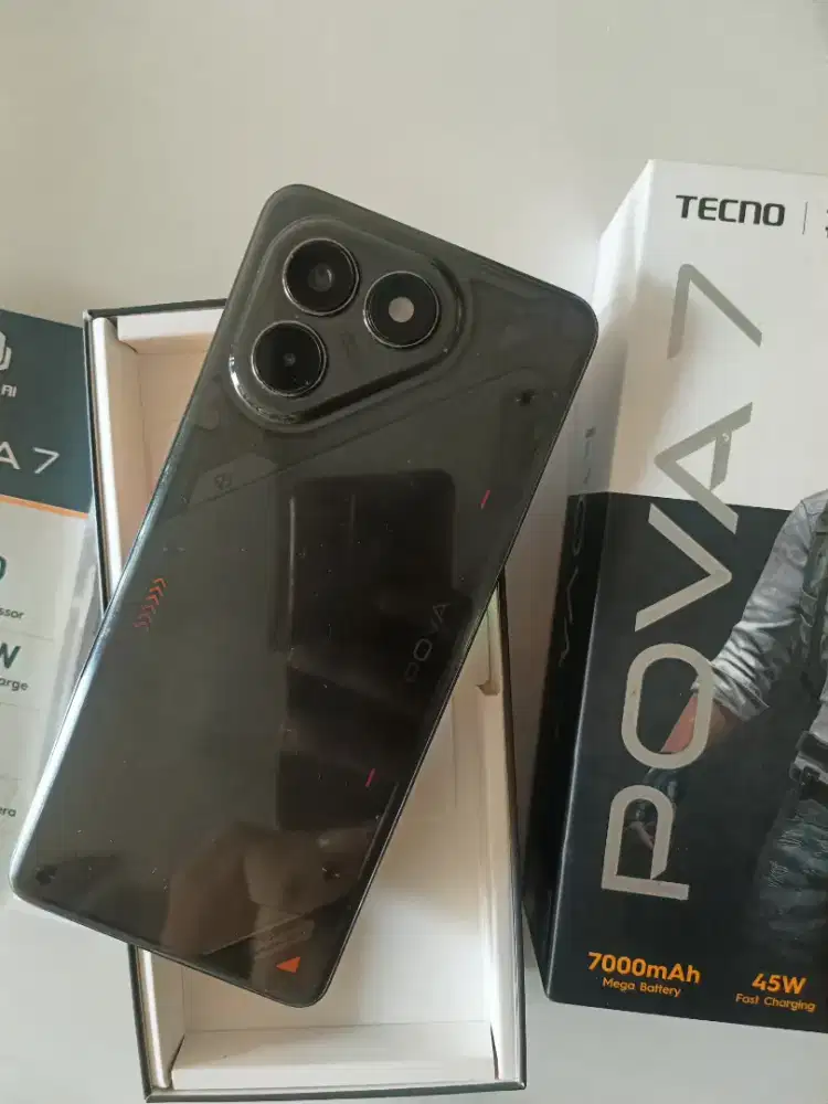 Tecno pova 7 ram 8/256 nfc
fullset