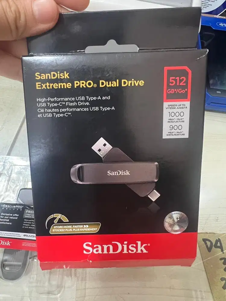 Sandisk pro dual drive 512 GB