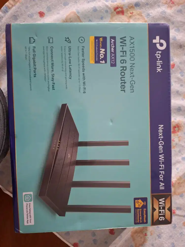 TP-Link Archer AX12|AX1500 WiFi 6 Router|Dual Band|Gigabit|Wireless AP