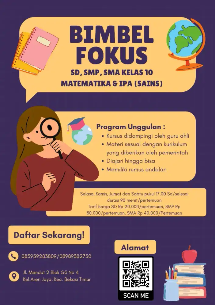 Yang membutuhkan guru les privat