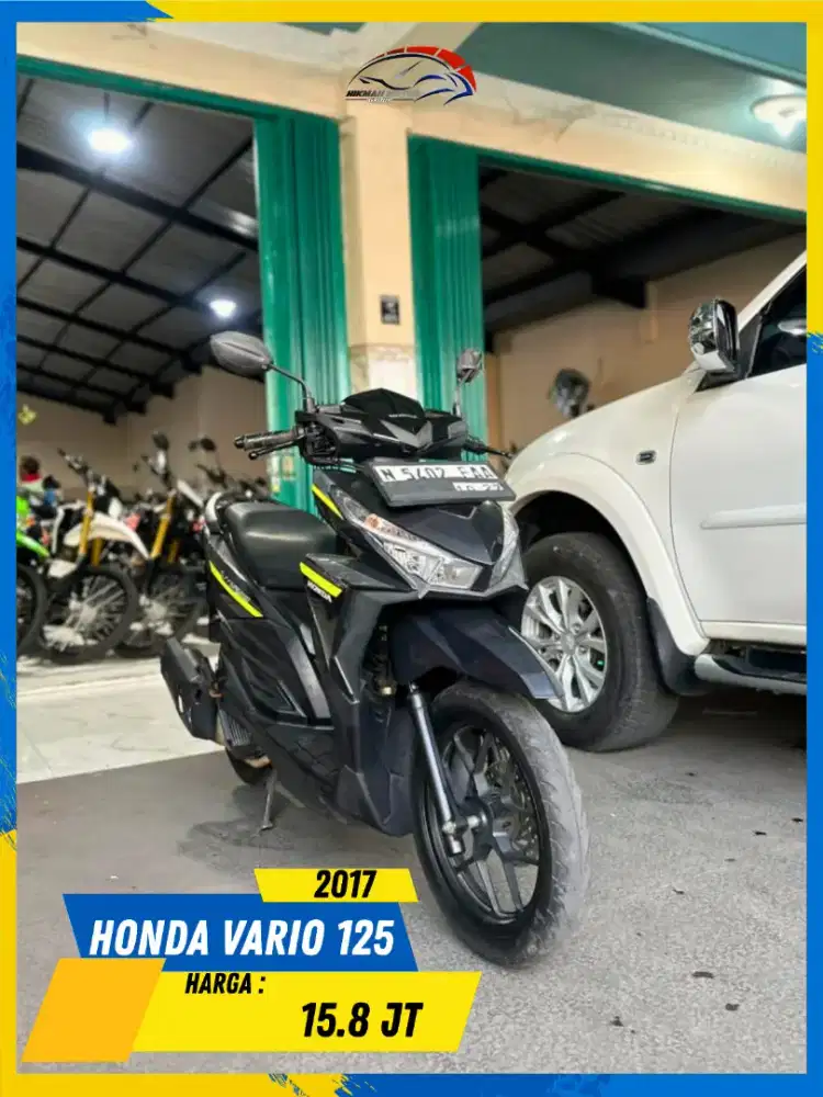 HONDA VARIO 125 2017 BEKAS RASA BARU BOSSKU HIKMAH MOTOR KEPUH MALANG