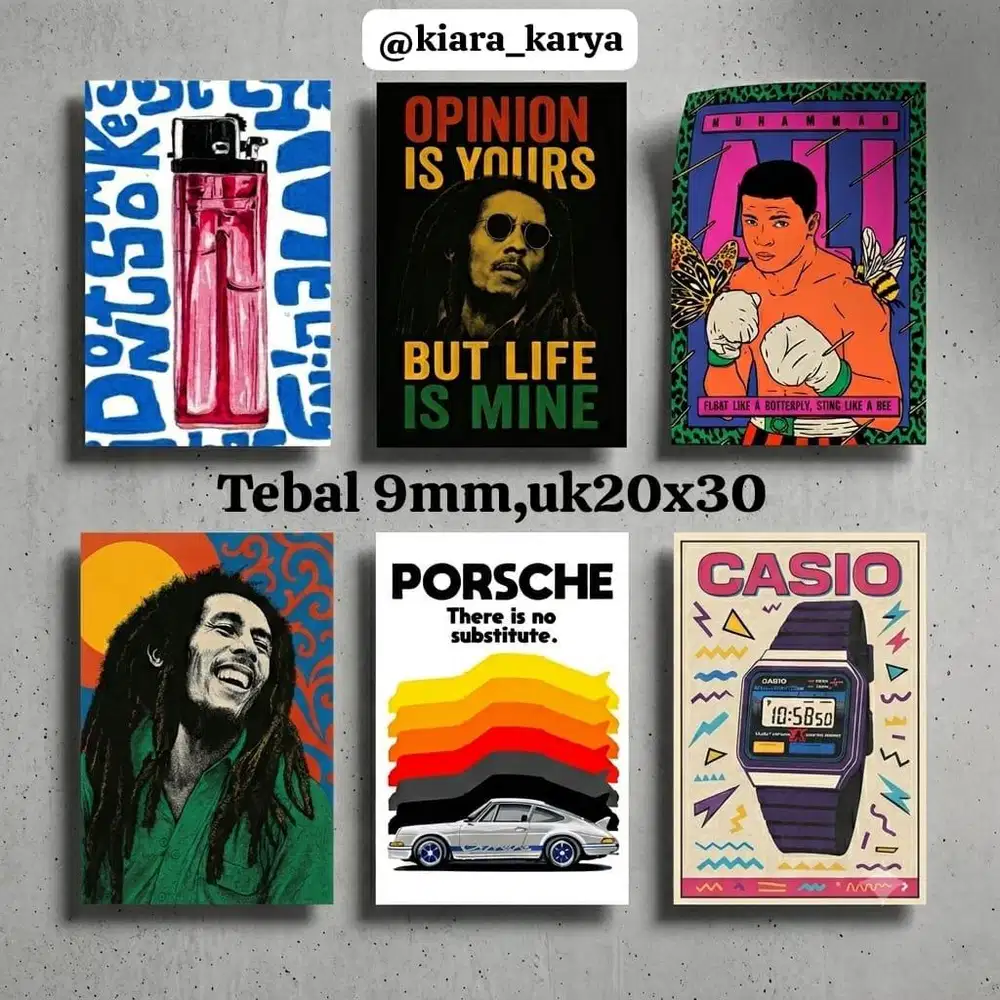 pajangan dinding custom murah meriah