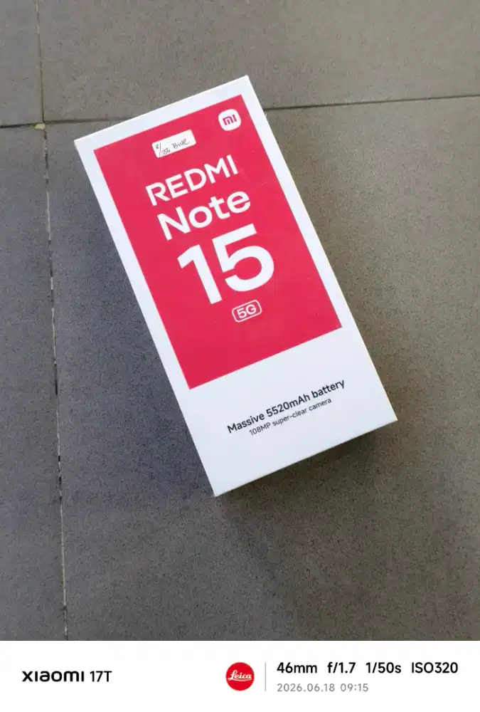 REDMI NOTE 15 5G 12/512GB