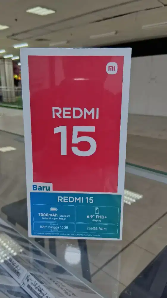 Promo Redmi 15 RAM 8/256GB