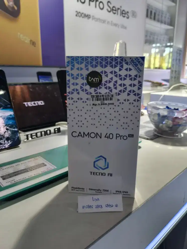 TECNO CAMON 40PRO 5G 8/256 | ATLANTIS DAHSYAT