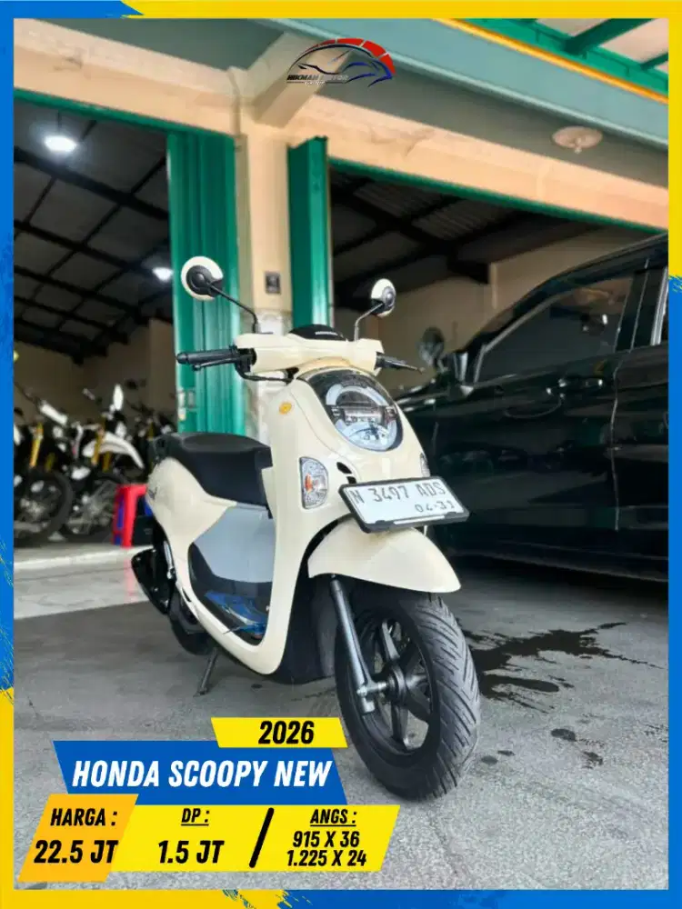 HONDA SCOOPY NEW 2026 ISTIMEWA MASZEHH HIKMAH MOTOR KEPUH MALANG
