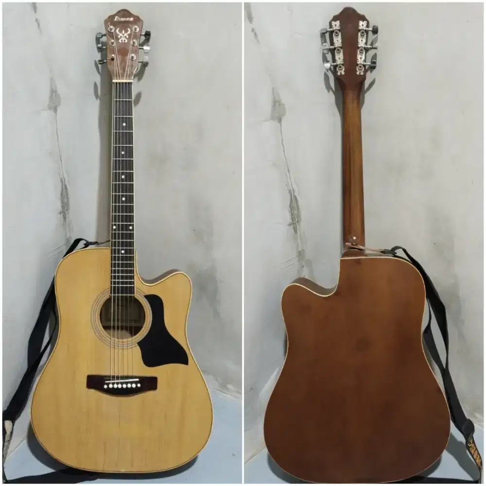 gitar akustik custom ibanez untuk pemula